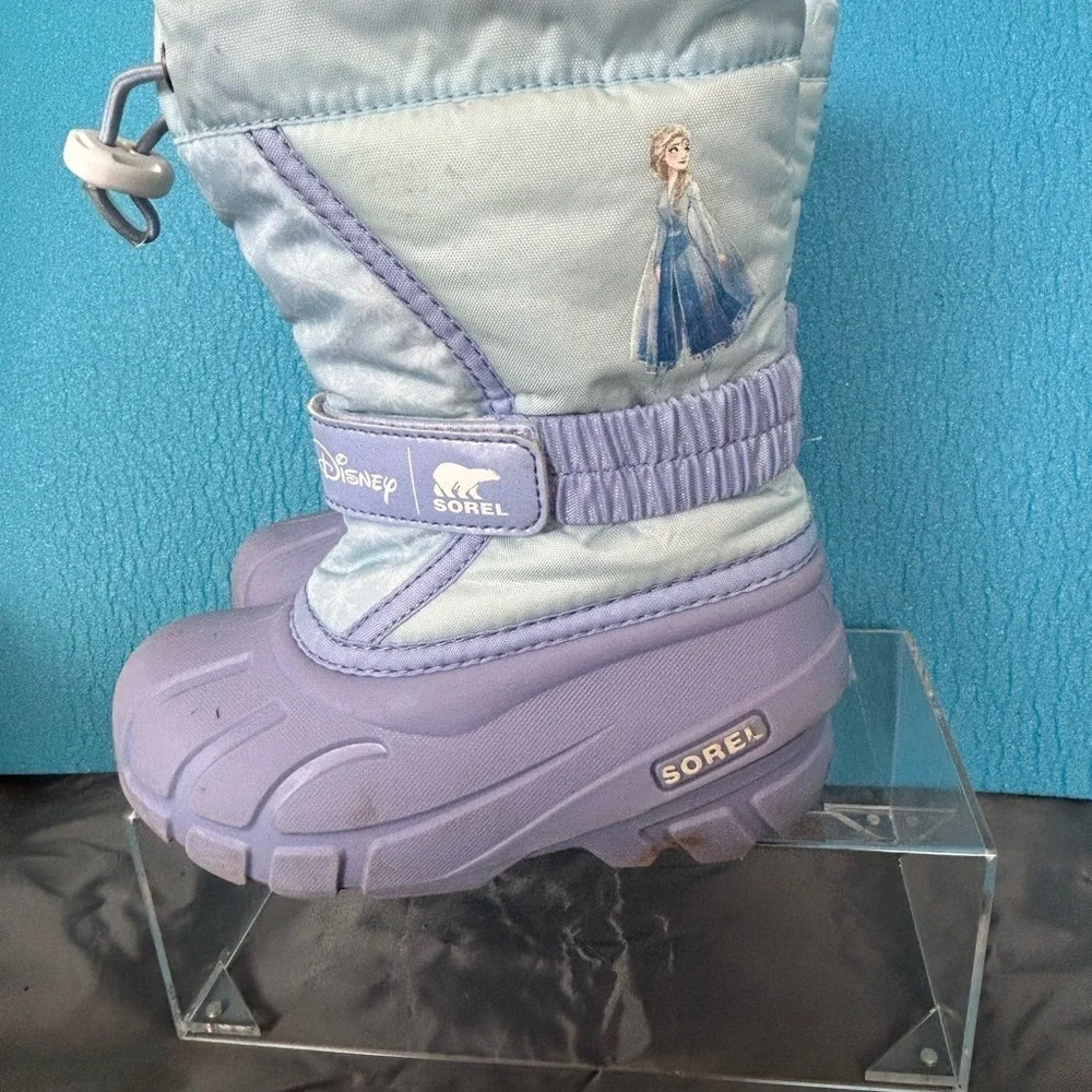 SOREL Disney SlFrozen Elsa Lined Snow Winter Girl's Boots
